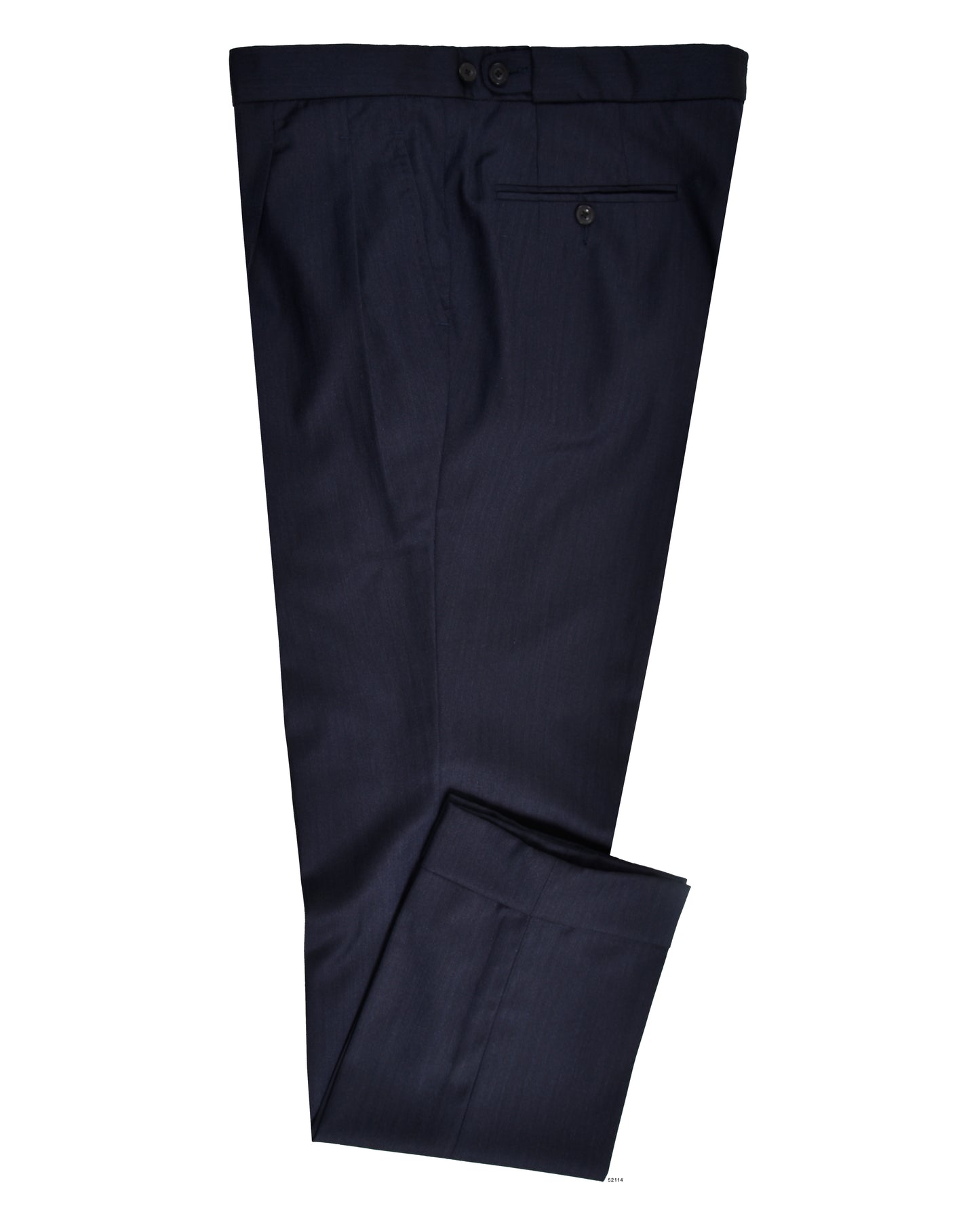 Drago: Super 130s - Navy Herringbone