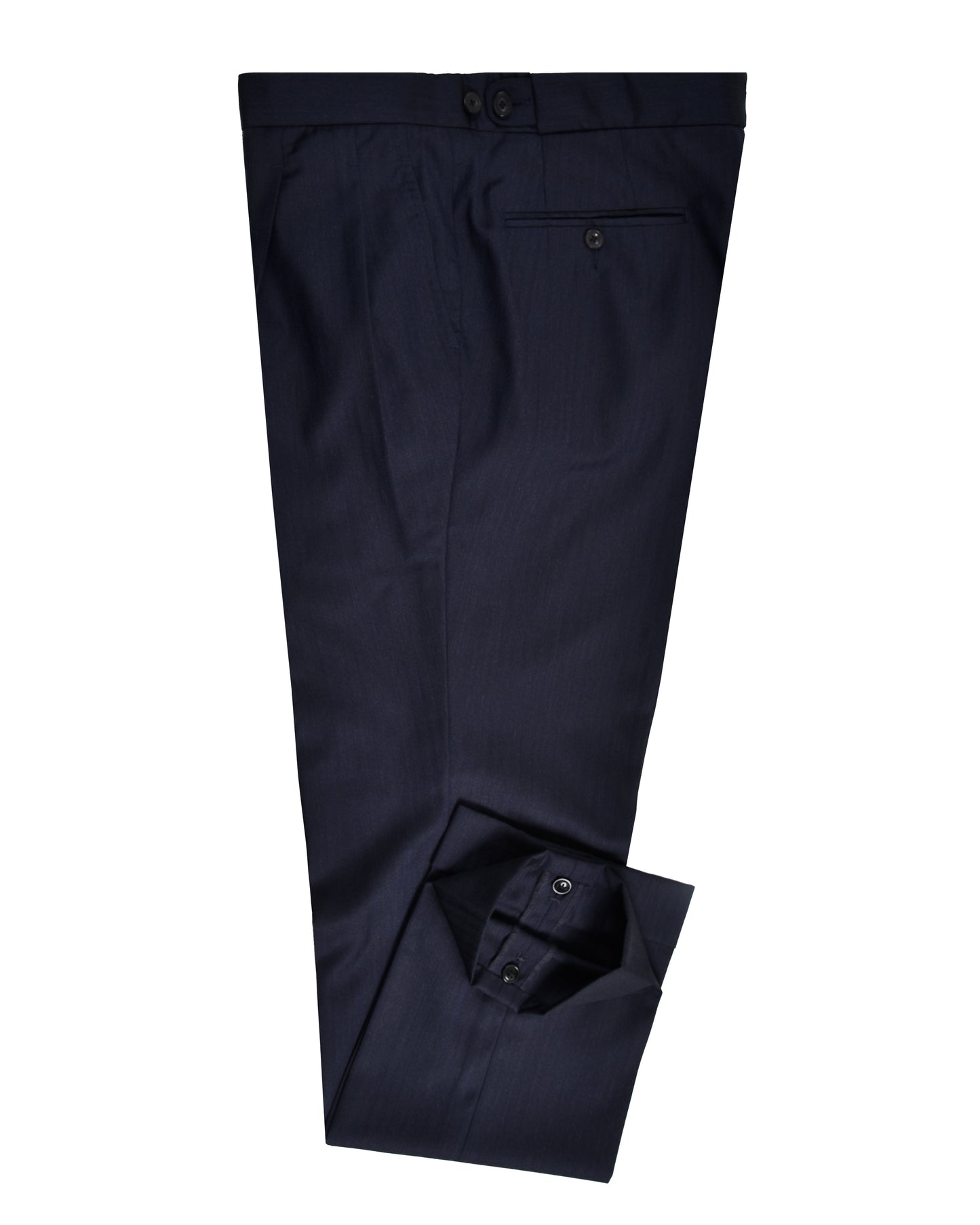 Drago: Super 130s - Navy Herringbone