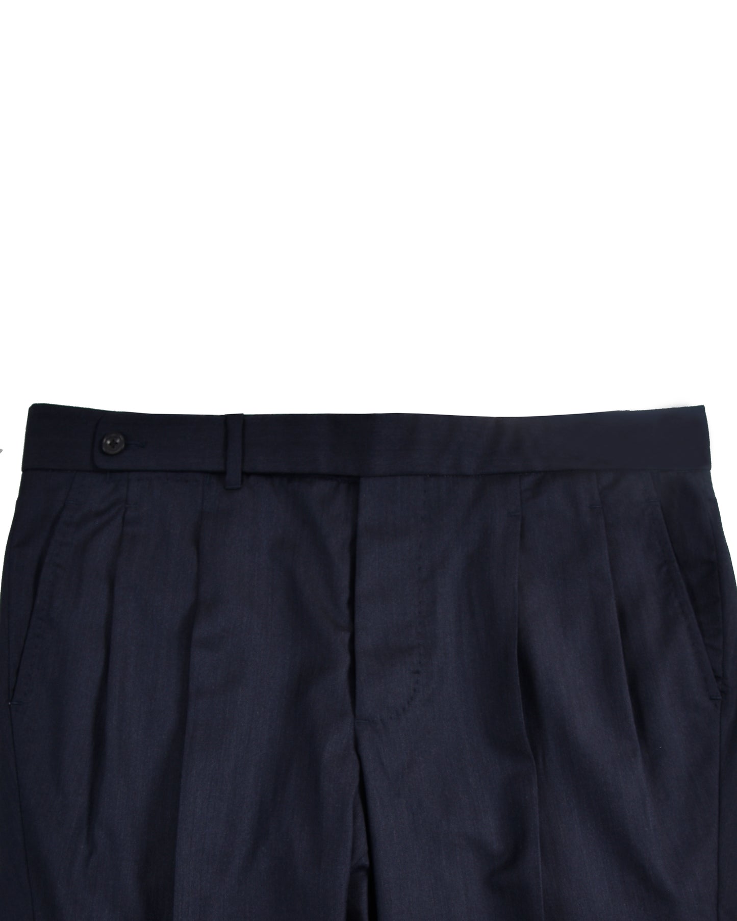 Drago: Super 130s - Navy Herringbone