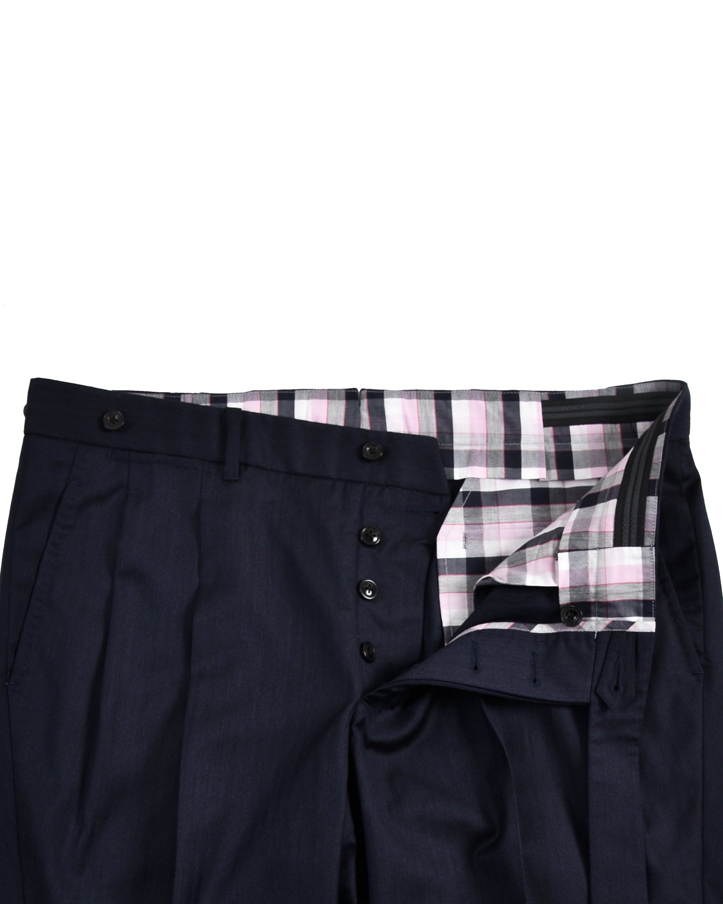 Drago: Super 130s - Navy Herringbone