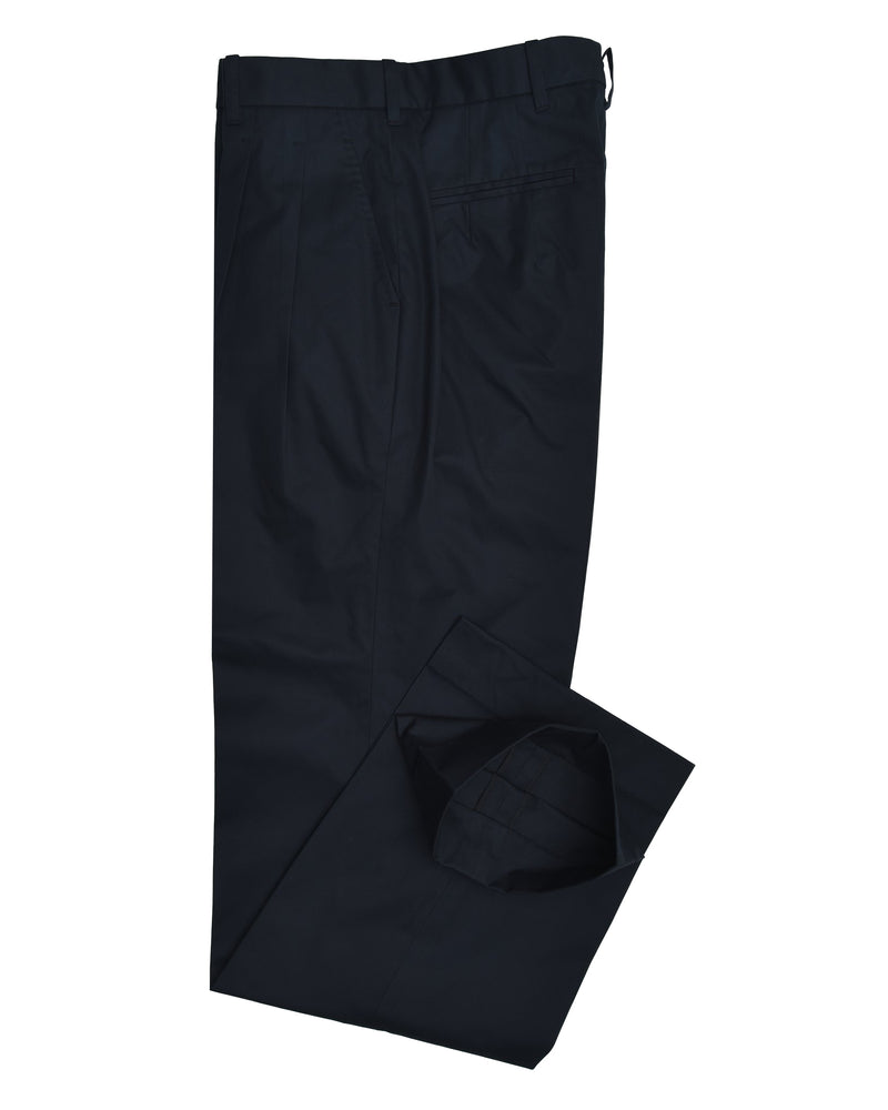 Midnight Black Twill Pants