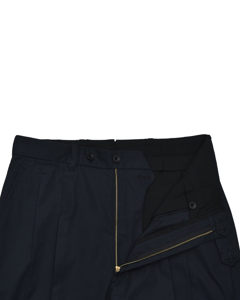 Midnight Black Twill Pants