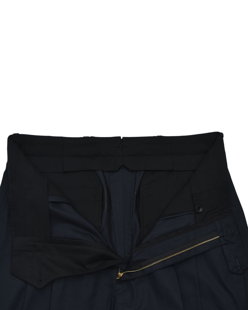 Midnight Black Twill Pants
