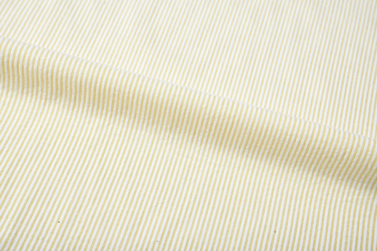 Yellow Dress Stripes Seersucker