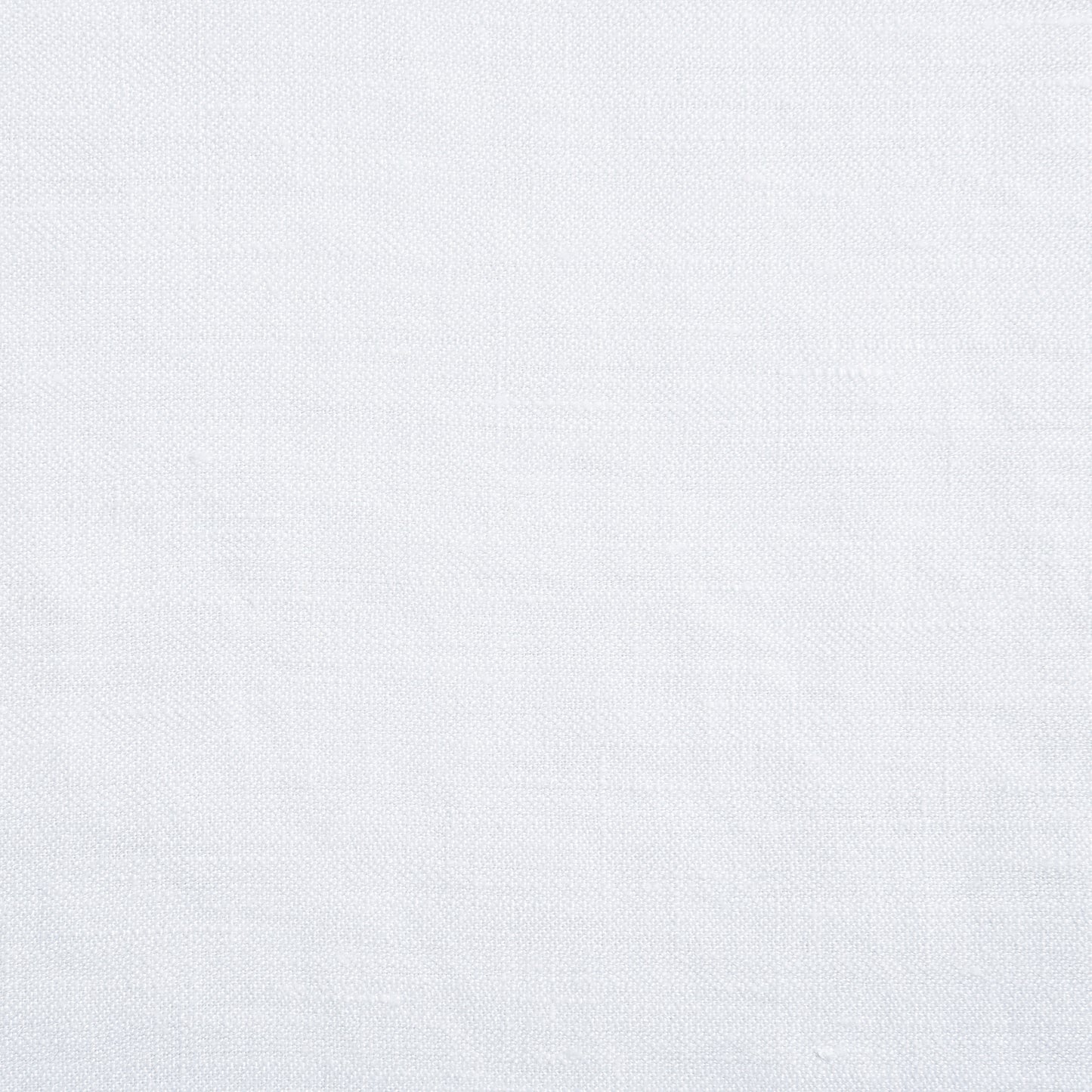 Pleated White Linen Herringbone Pant