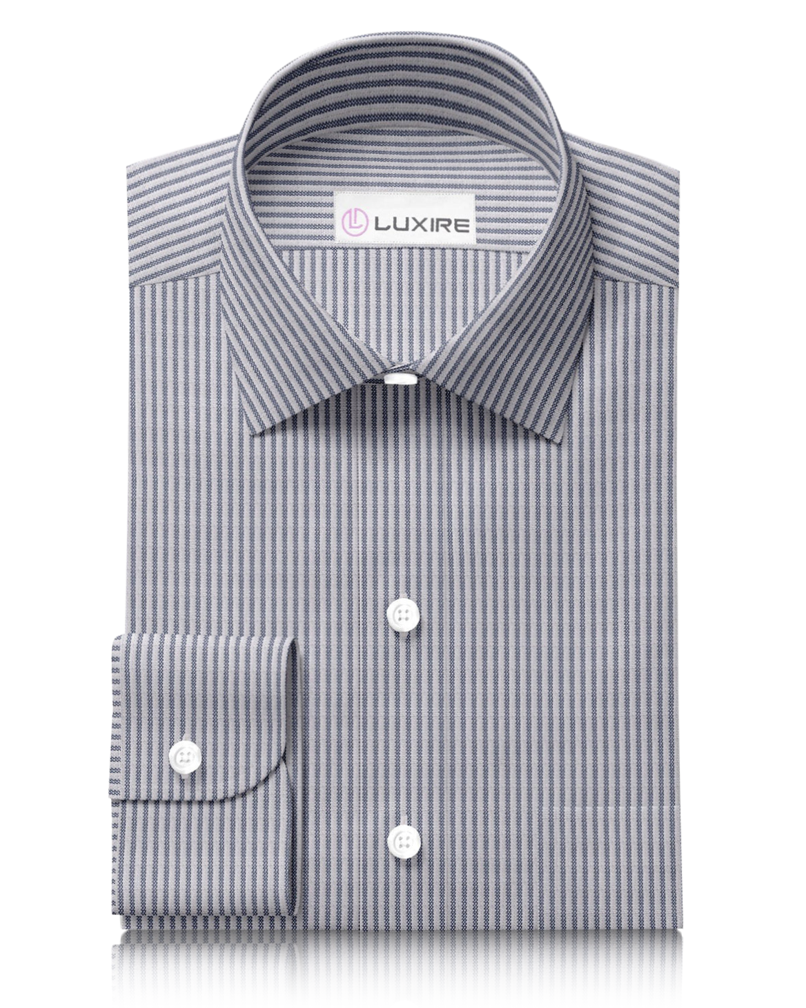 Blue White Stripes Linen