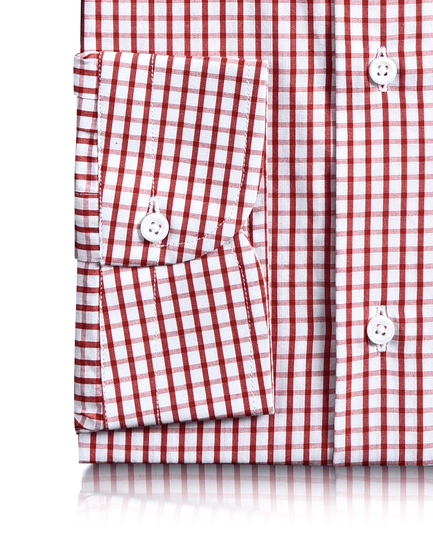 Friday Shirt: Red Graph Checks
