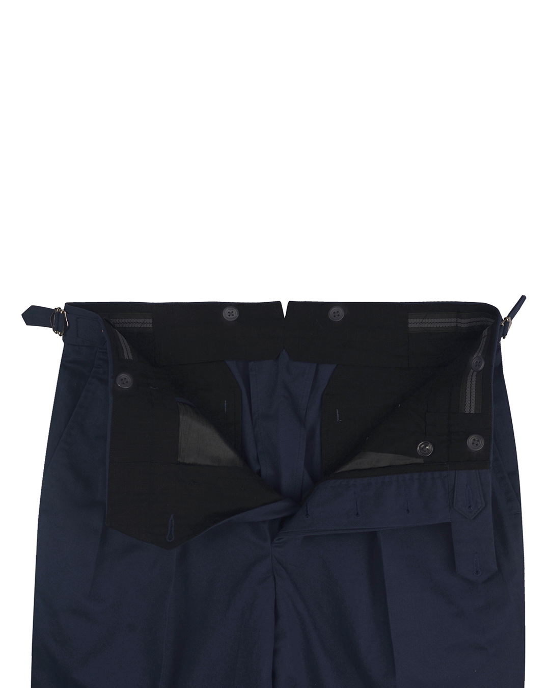 Navy Washed Twill Chino