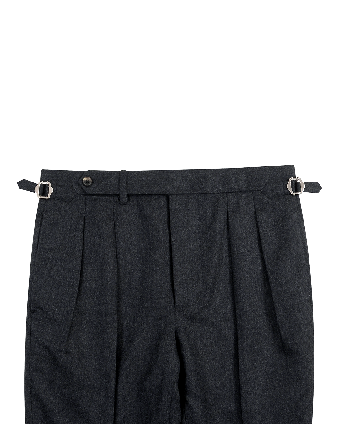 Vitale Barberis Canonico - Flannels Mid Grey High Waisted Pant