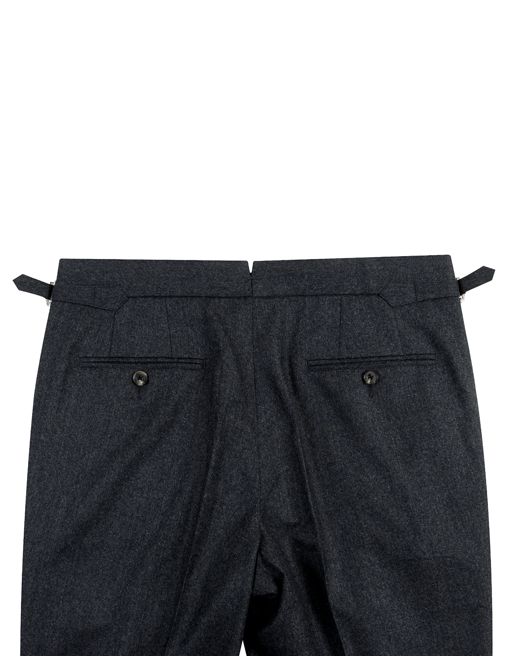 Vitale Barberis Canonico - Flannels Mid Grey High Waisted Pant
