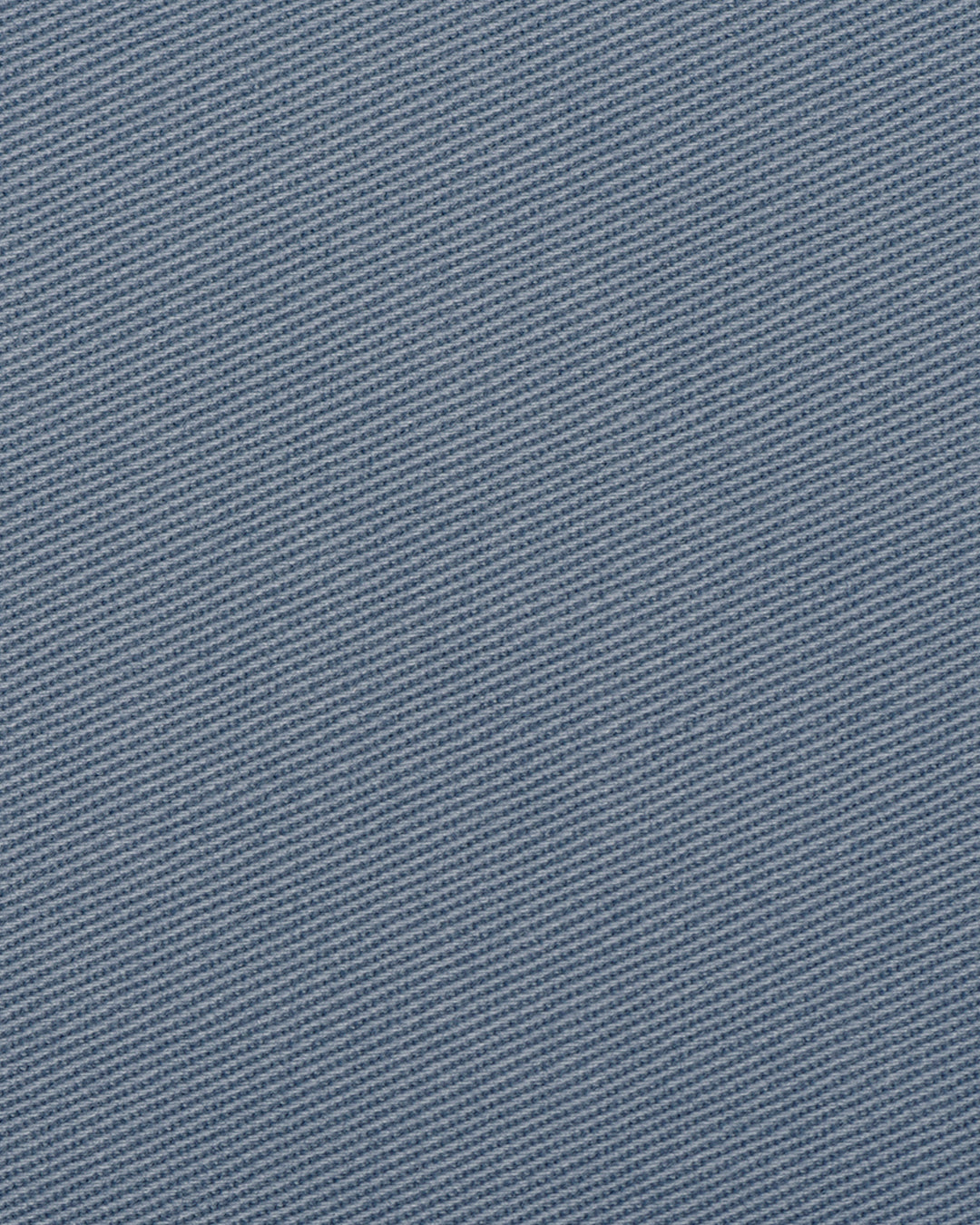 Closeup view of custom Genoa Chino pants for men by Luxire in blueish grey
