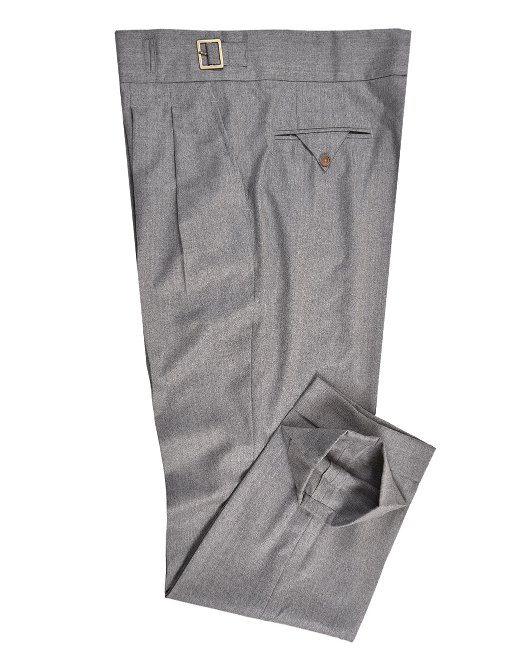 Gurkha Pant in Vitale Barberis Canonico - Flannels Light Grey