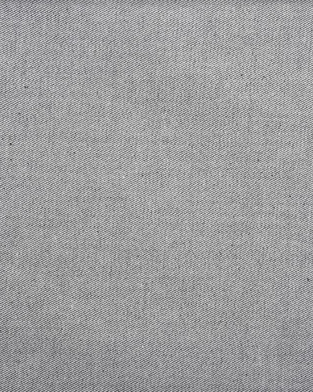 Close up view of stretchable jeans for men by Luxire in grey