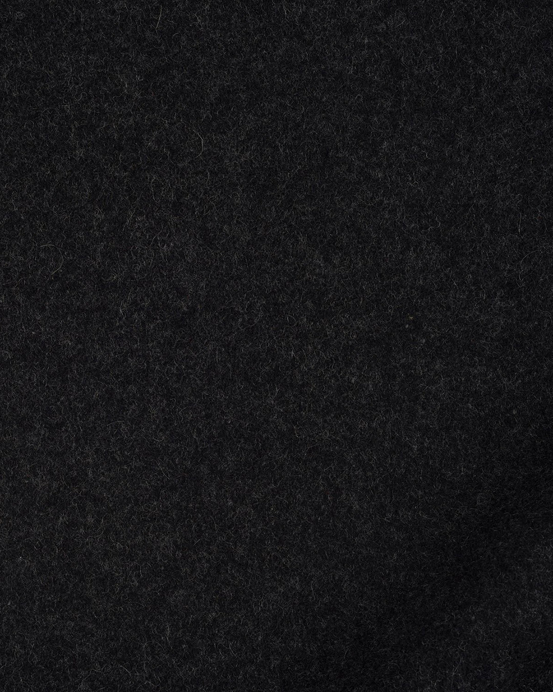 Close up of the wool flannel vest for men by Luxire in charcoal grey 2