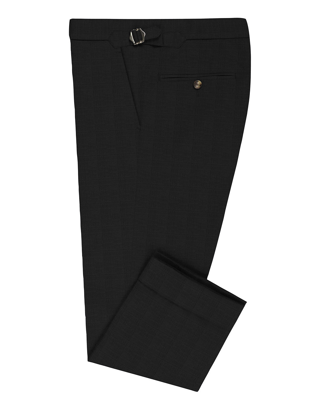 Drago: Super 160s Charcoal Prince of Wales Checks Suit