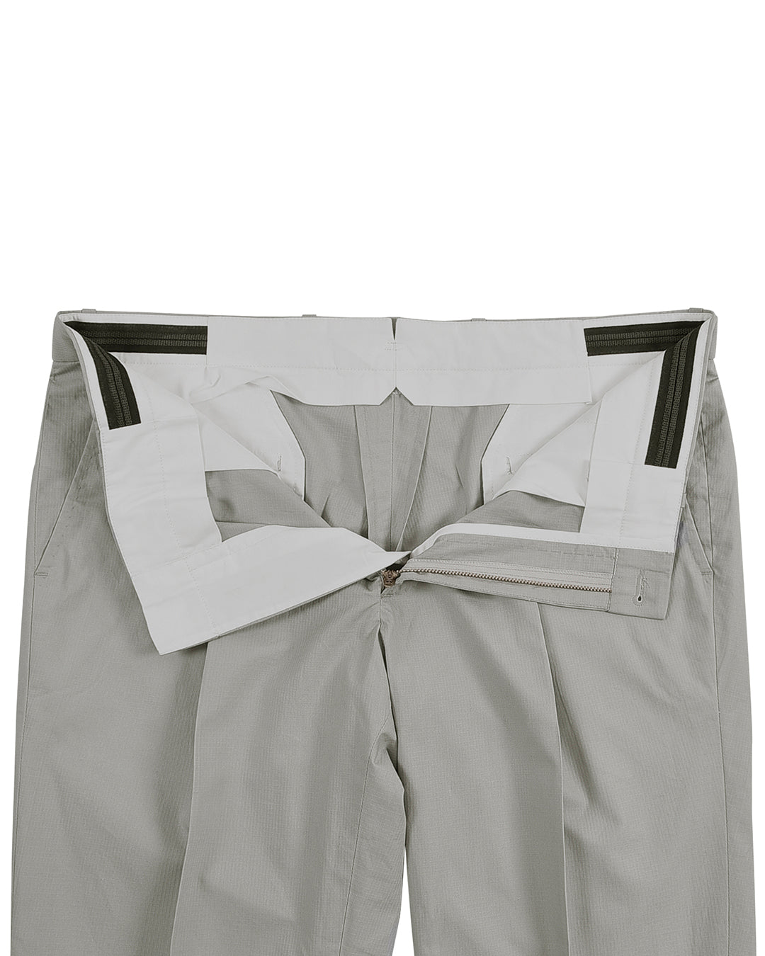 Light Grey Ripstop Chino Pants