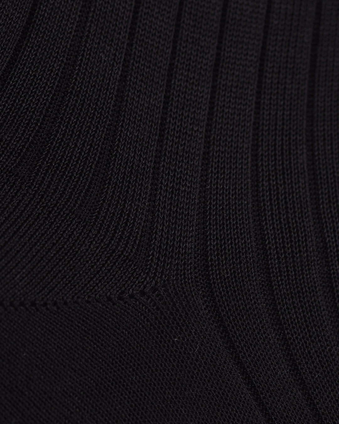 Bresciani Cotton Rib Socks-Antracite