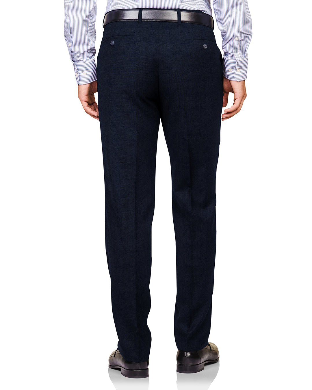 Loro Piana: Blue Mini Checks