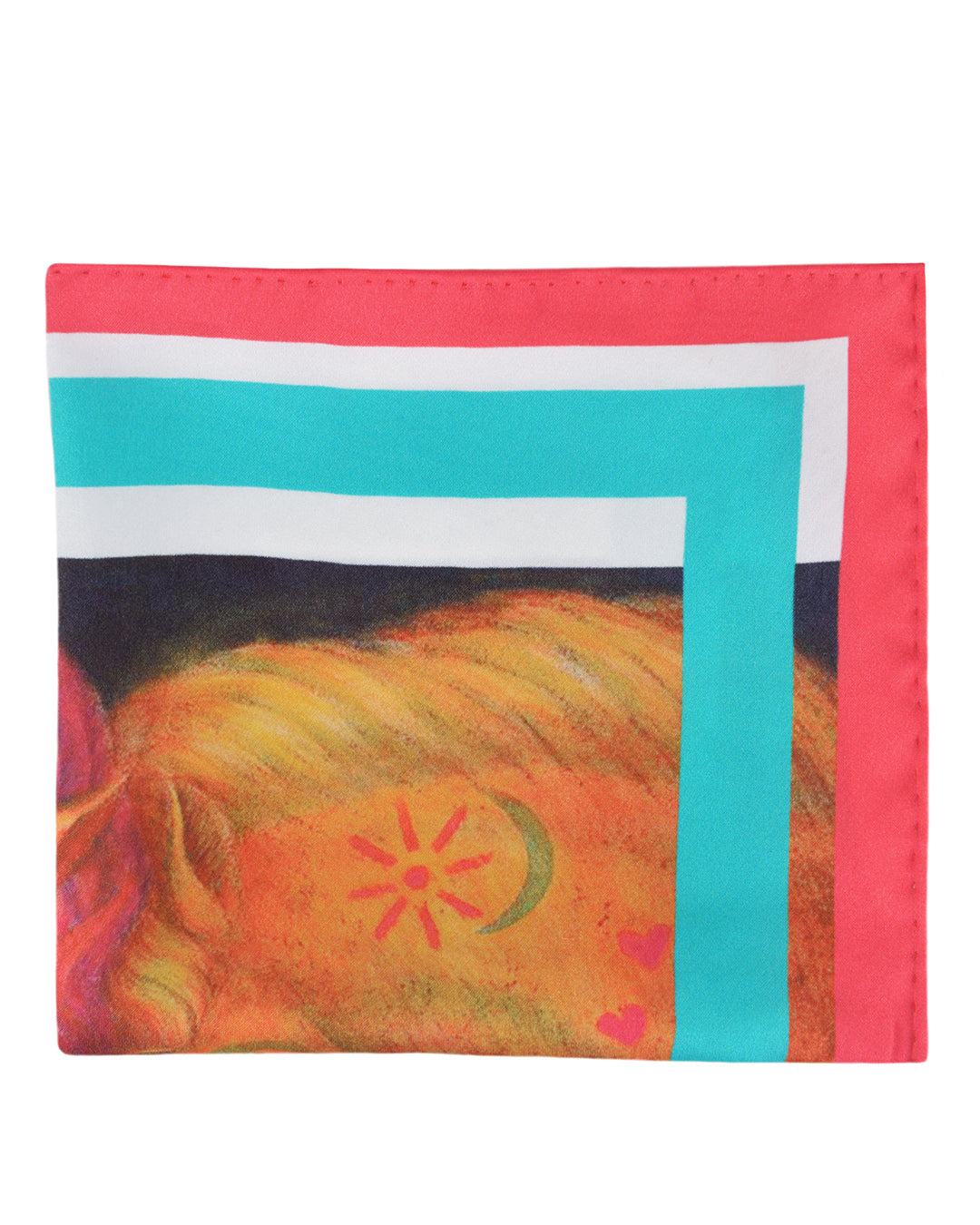 War Horse & Peace Horse Pocket Square