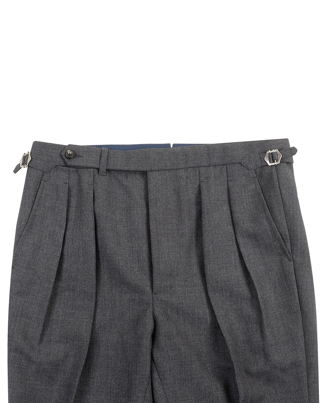 Minnis Fresco III Pants: 3 Ply Plain Mid Grey