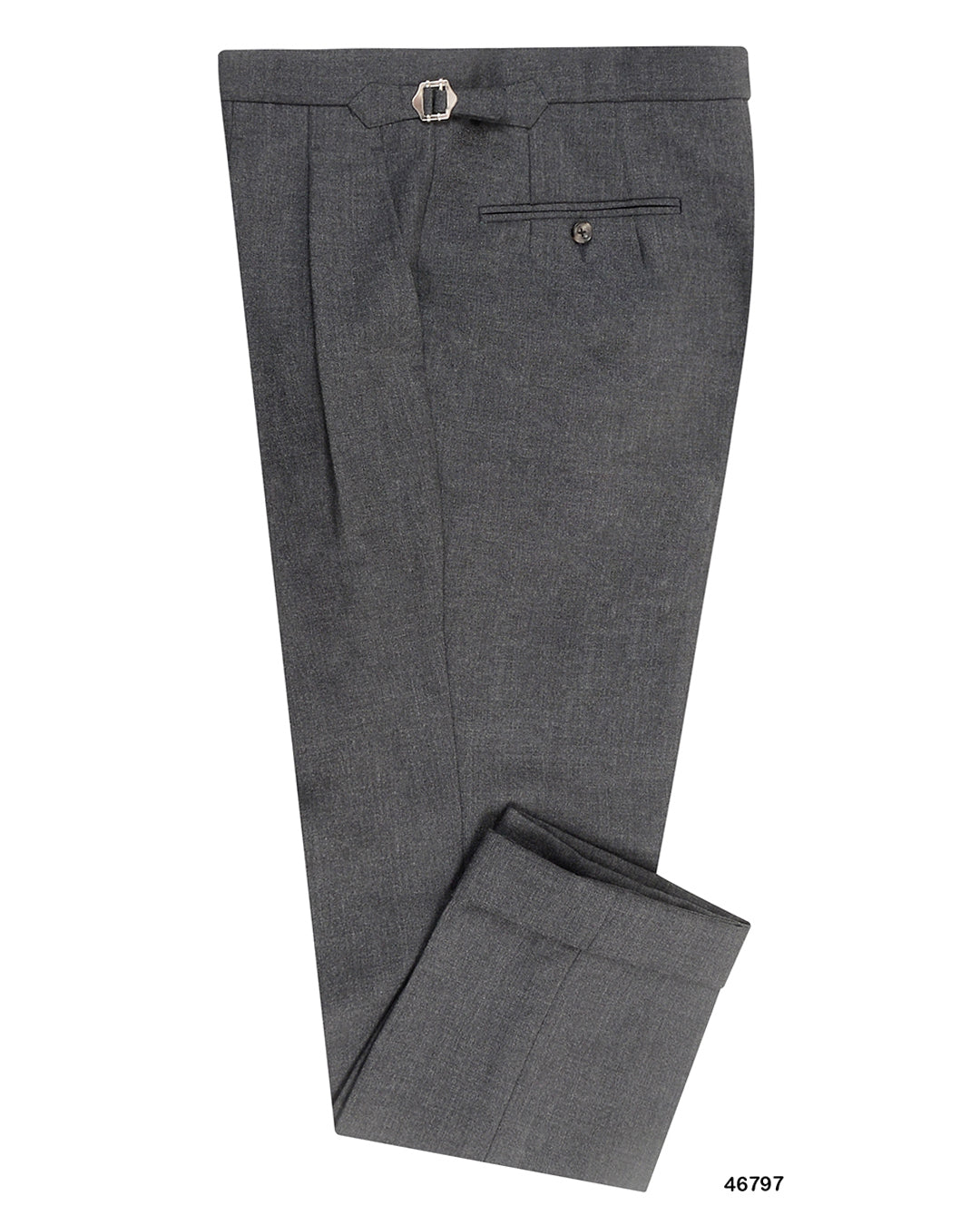 Minnis Fresco III Pants: 3 Ply Plain Mid Grey