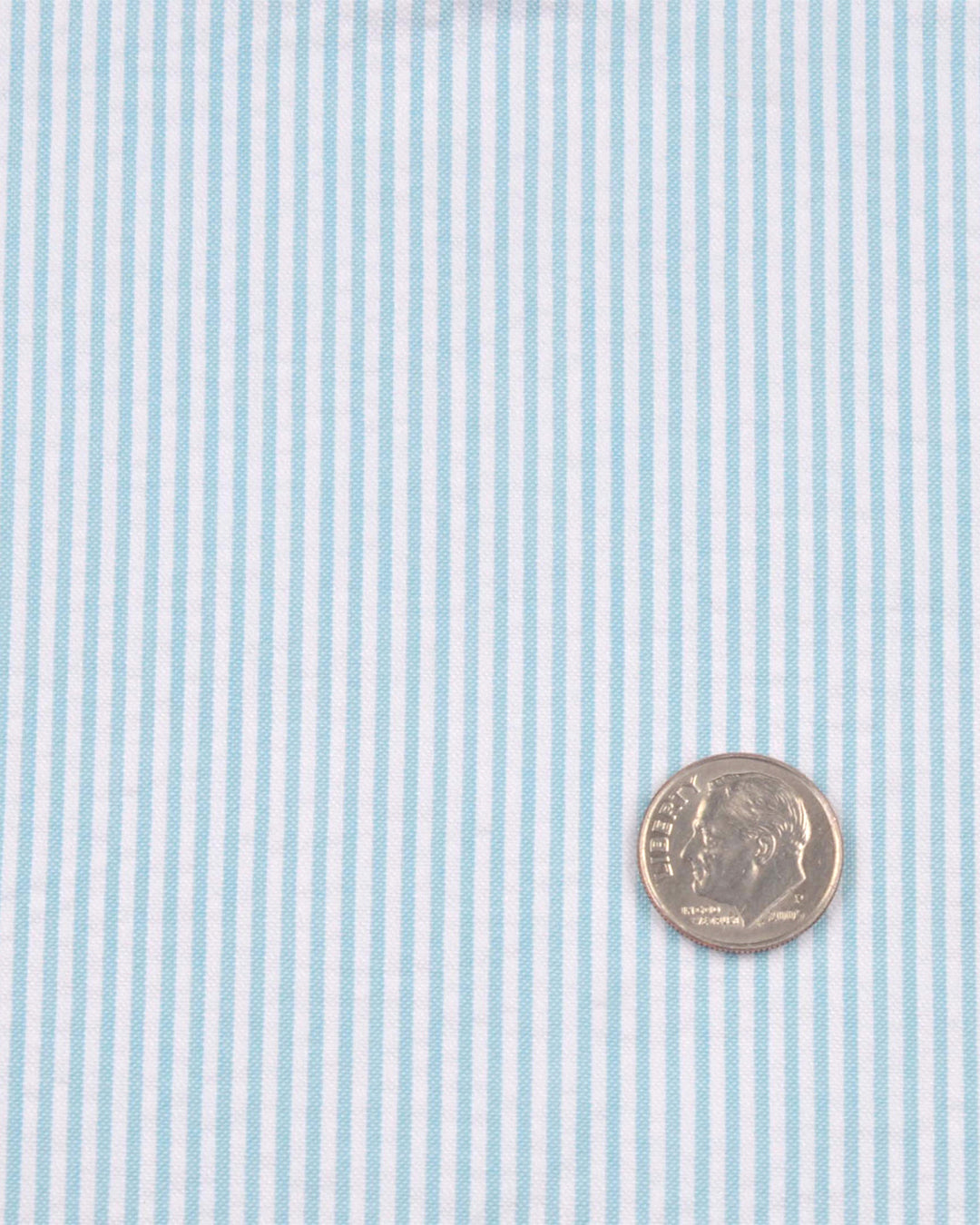 Alaskan Blue Dress Stripes Seersucker