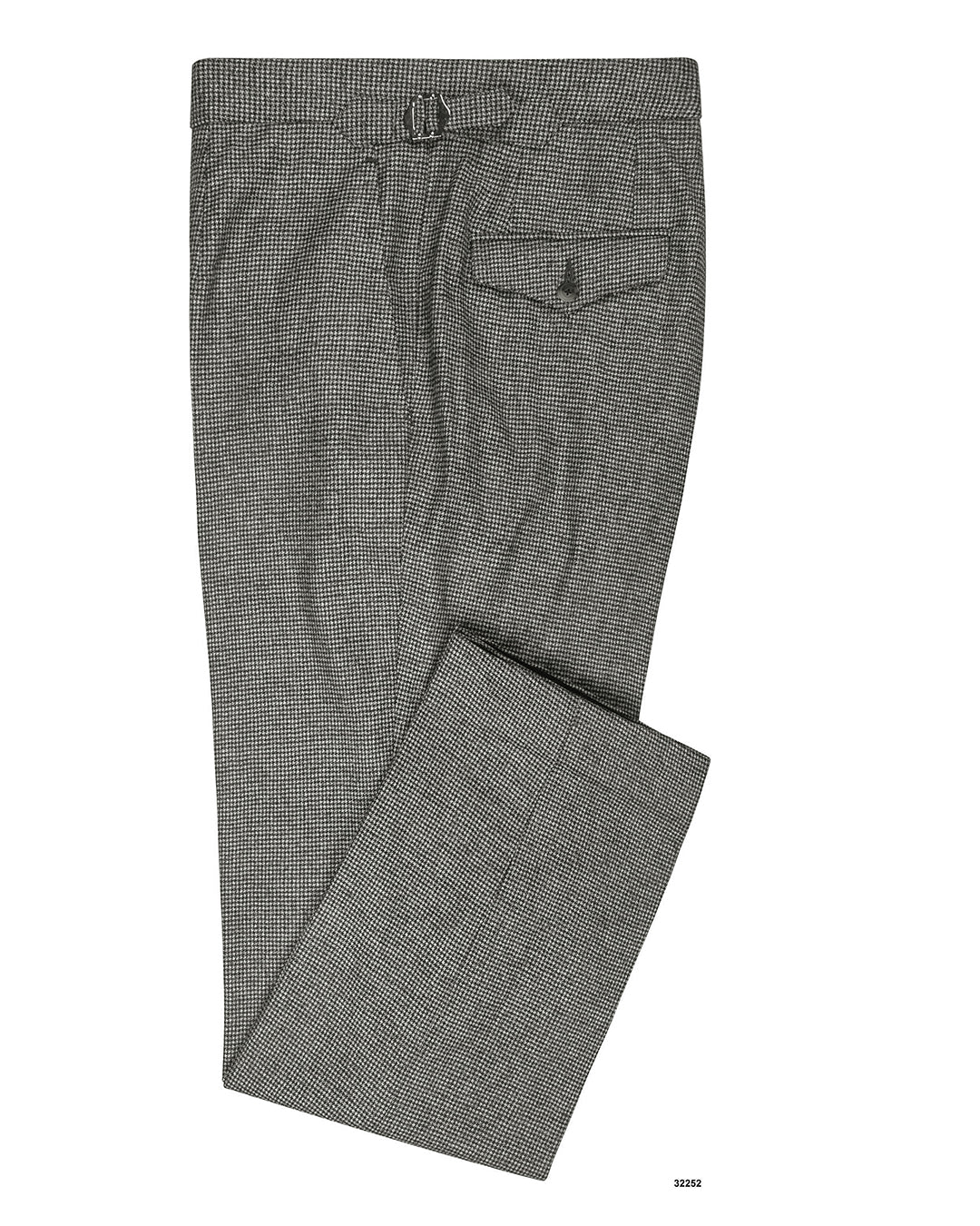 Dugdale Fine Worsted - Fine Black Houndstooth