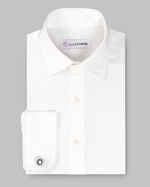 Monti White Soft Dress Shirt