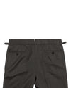 Drapers: Beige Covert Wool High Waisted Pant
