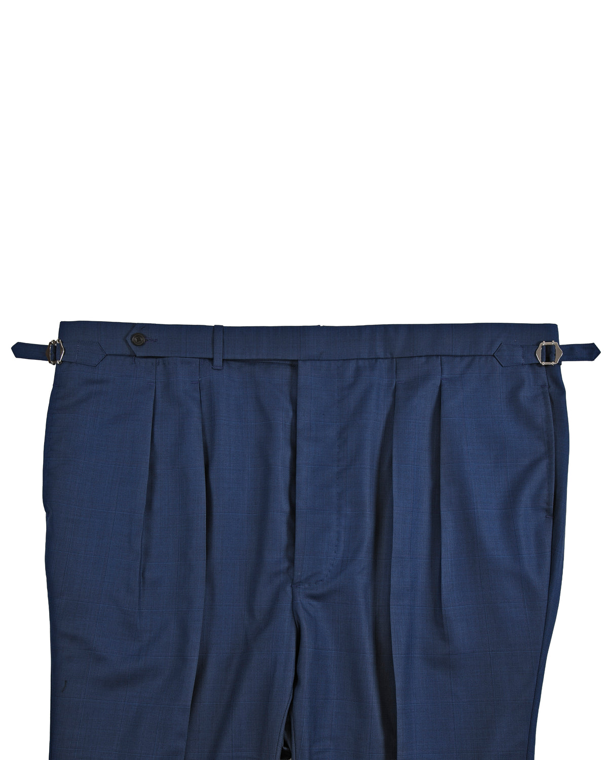 Drago: Super 160s Royal-Blue Prince of Wales Checks - 2