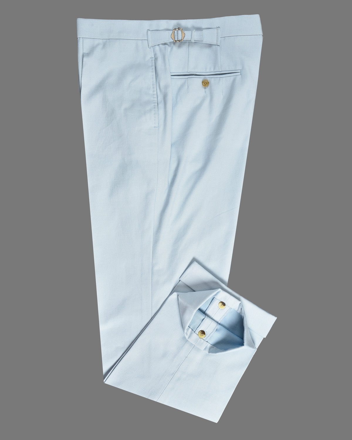 Tint Blue Twill Pant - 2