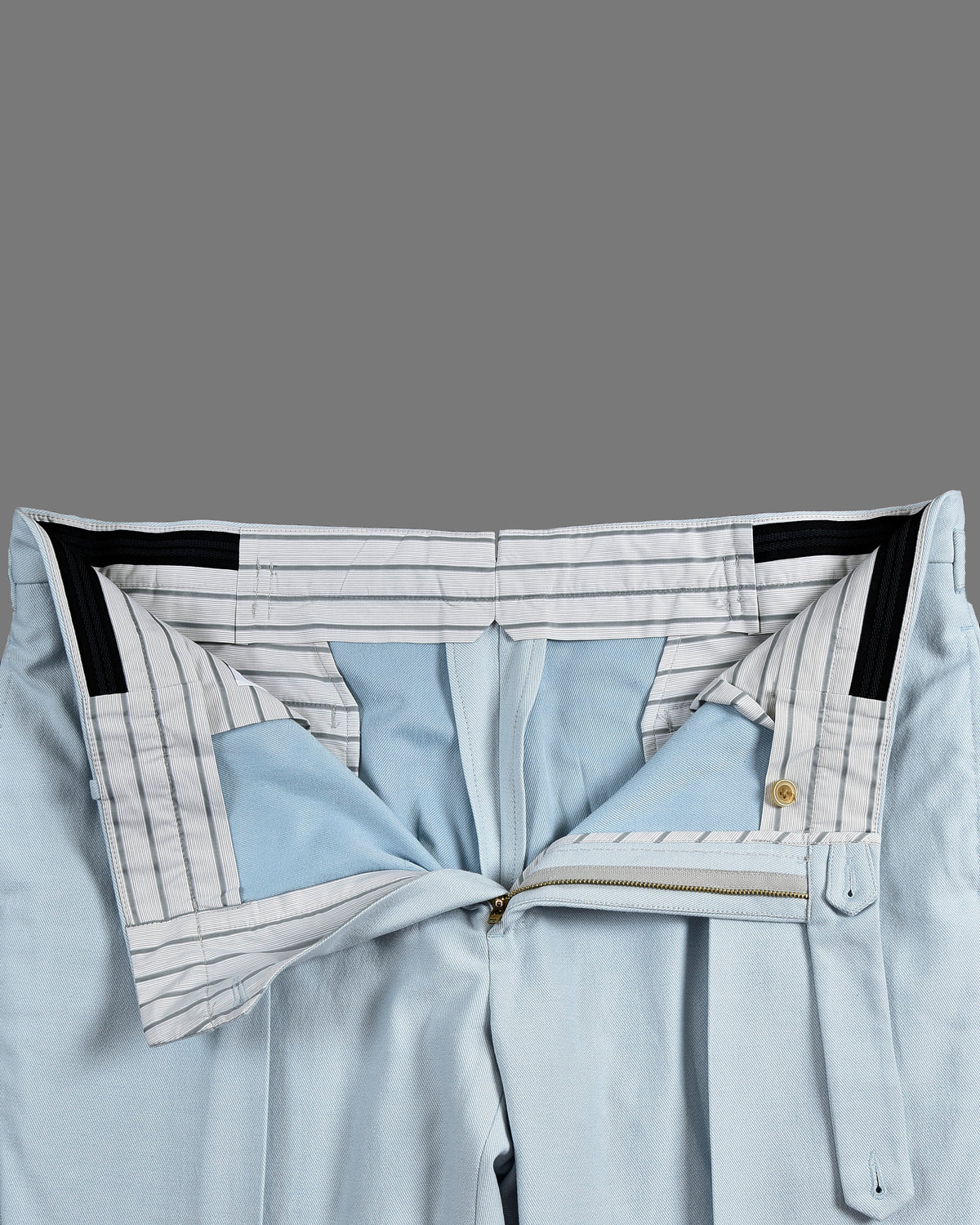 Tint Blue Twill Pant - 5