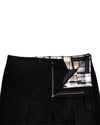 Midnight Black Corduroy