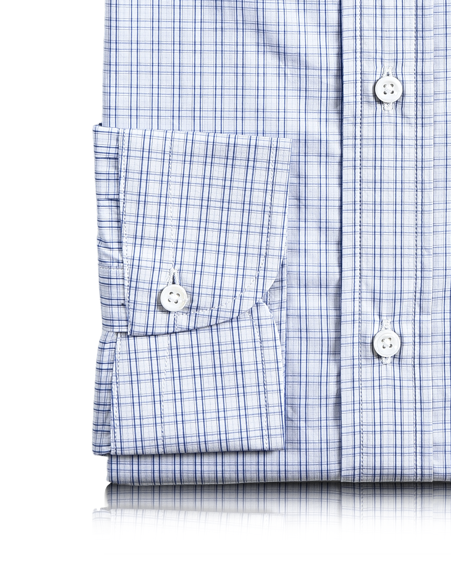 Blue Shadow Checks Shirt
