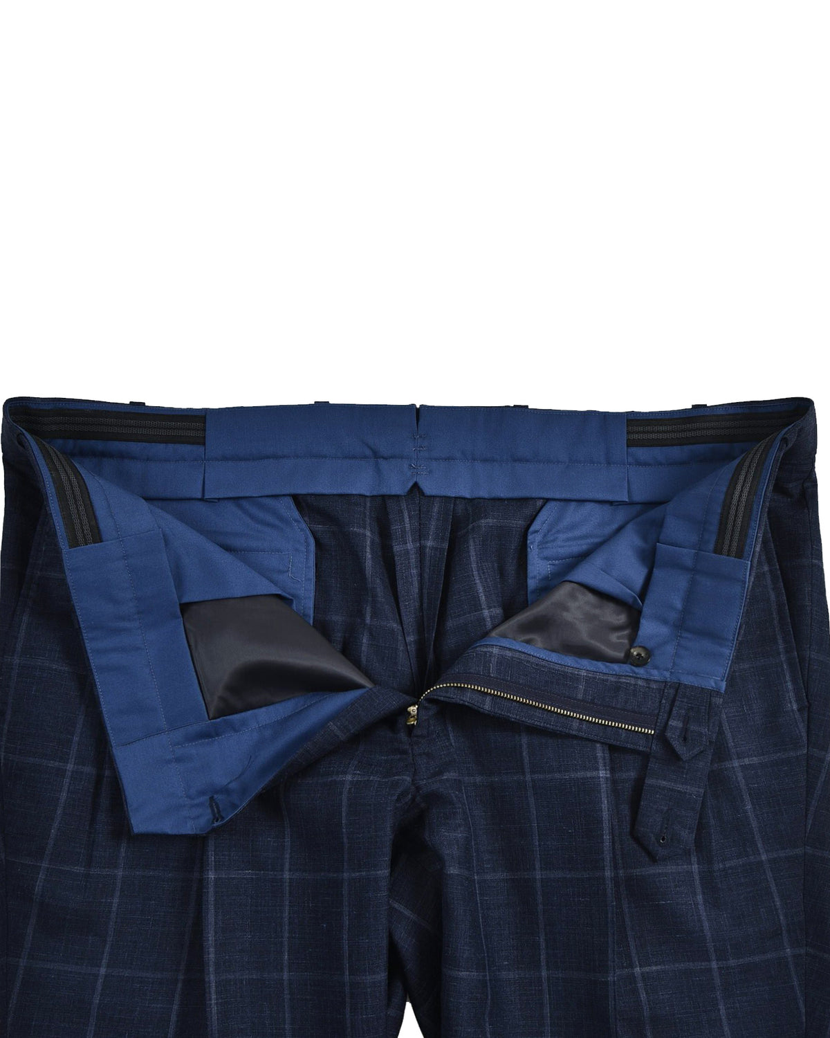 Loro Piana: Dark Blue Windowpane - 5