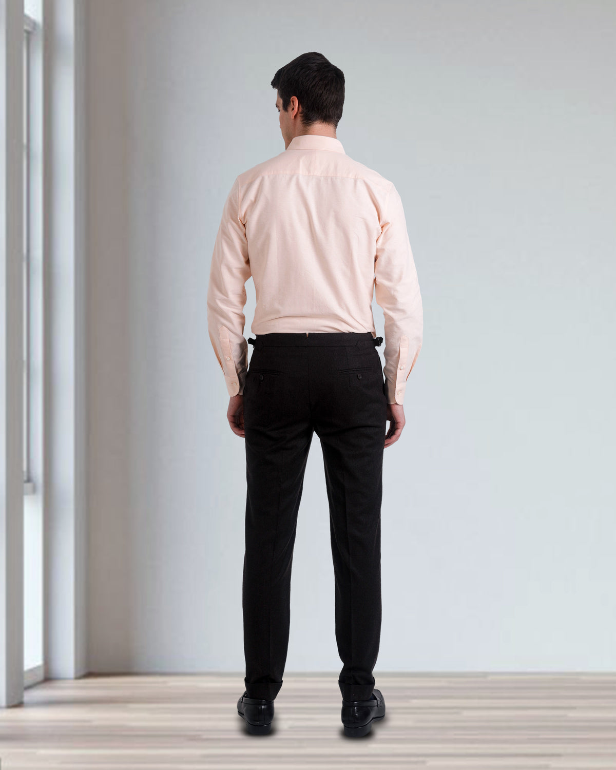 Pale Orange Classic Oxford Shirt - 5