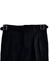 Gurkha Pant in VBC Black Wool Flannel