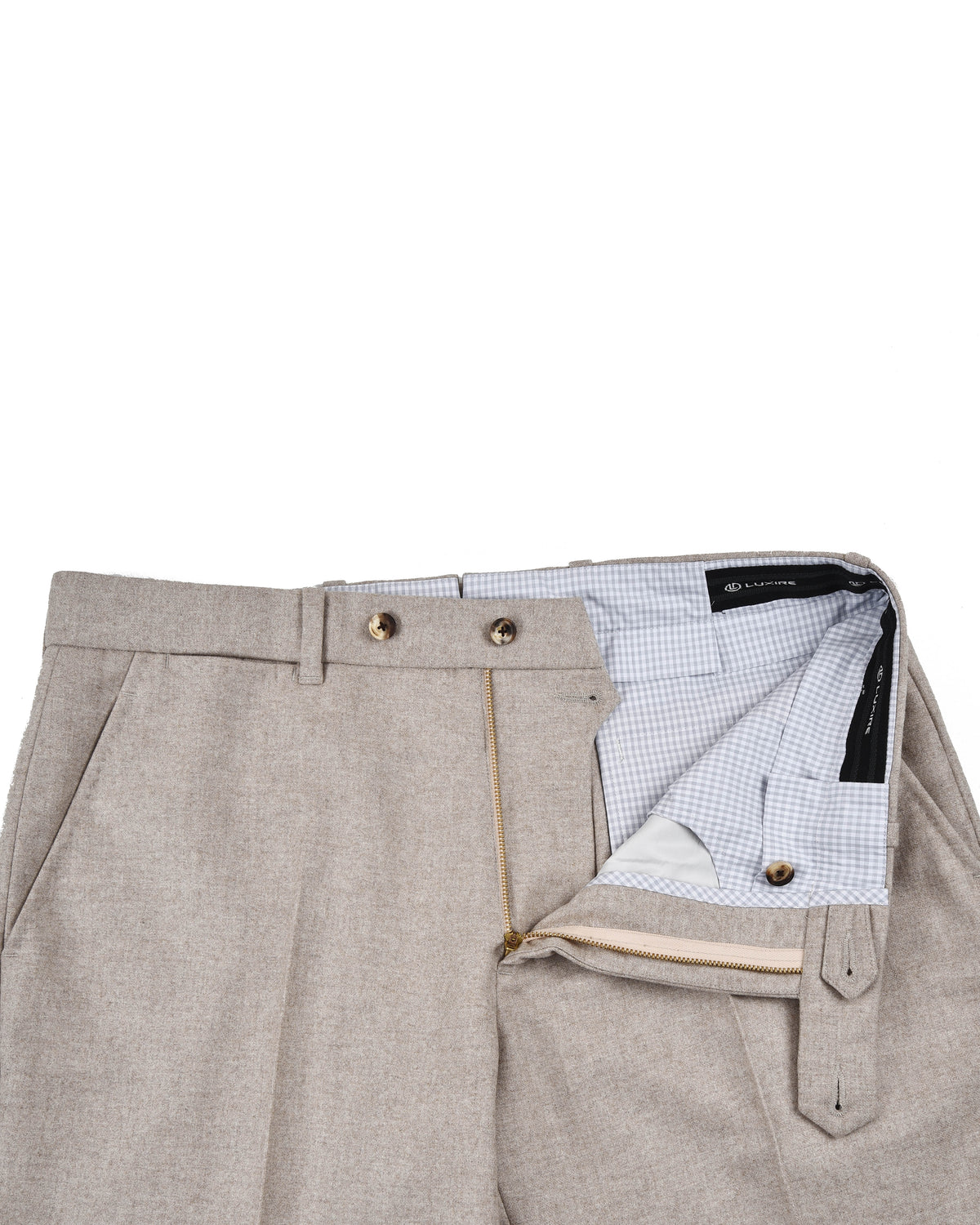 EThomas: Vintage Ecru Classic Flannel - 4
