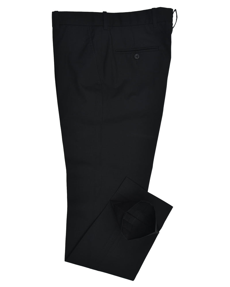 Black Ripstop Chino Pants
