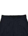 Midnight Black Twill Pants