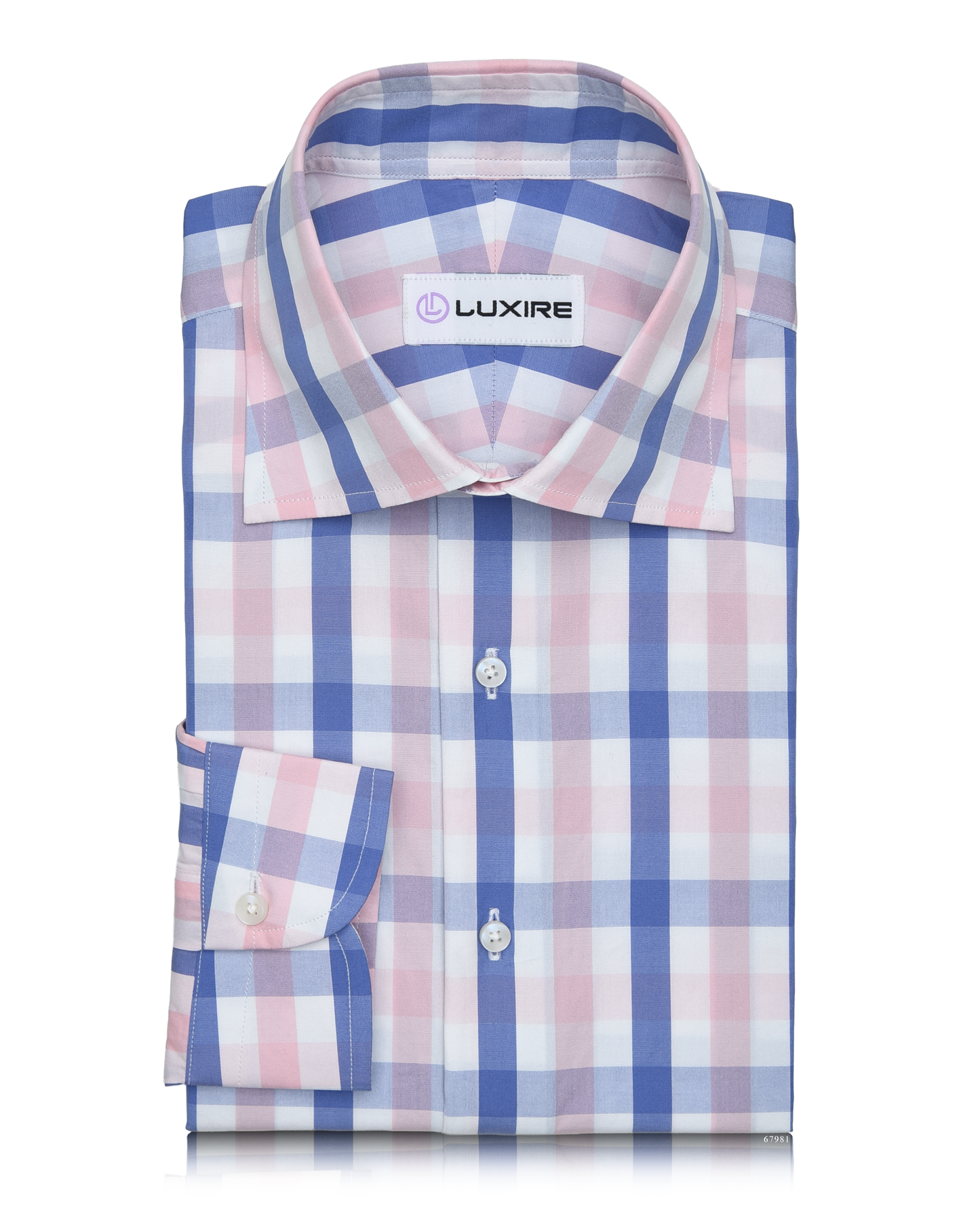 Blue Peach Tattersall Shirt