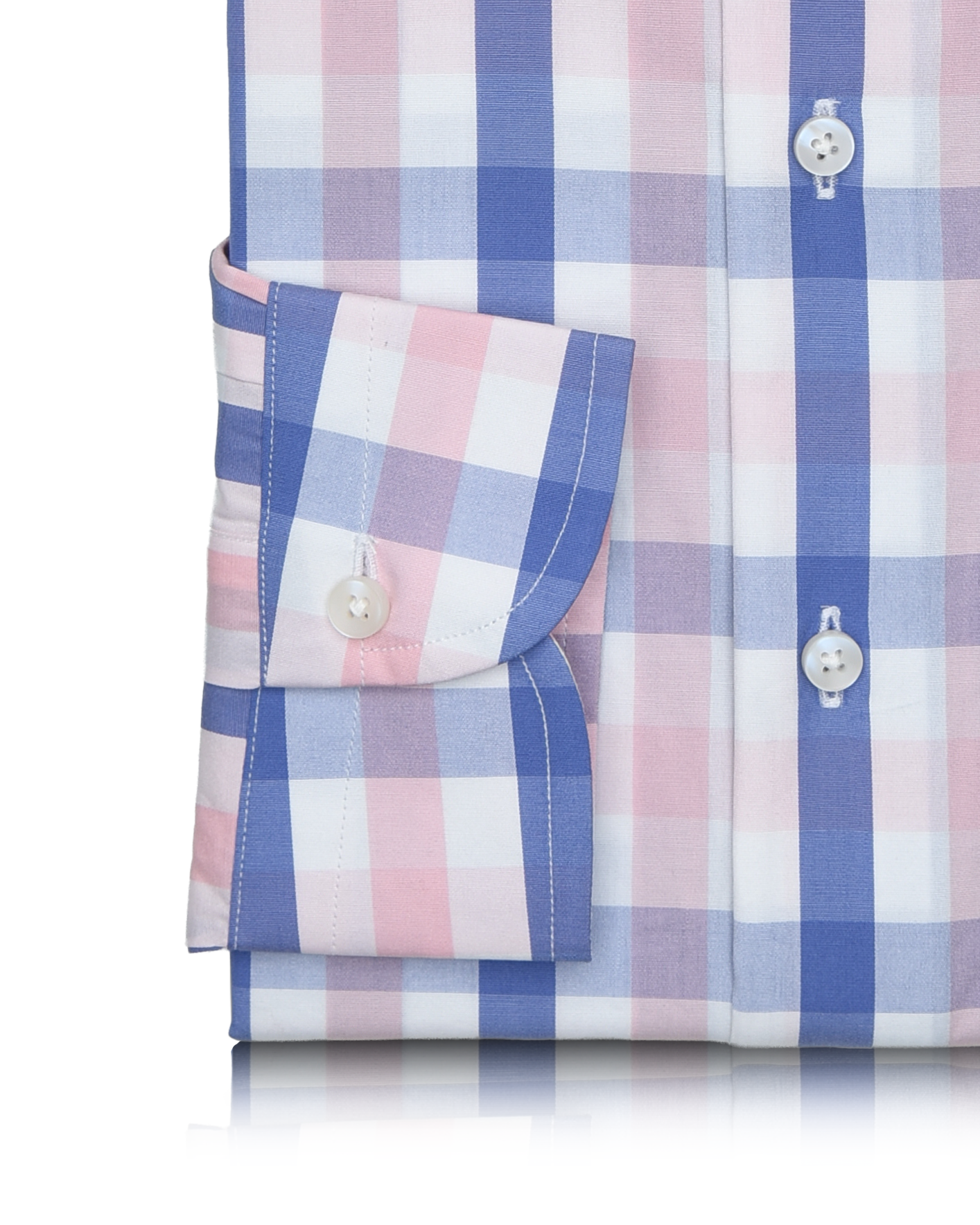 Blue Peach Tattersall Shirt