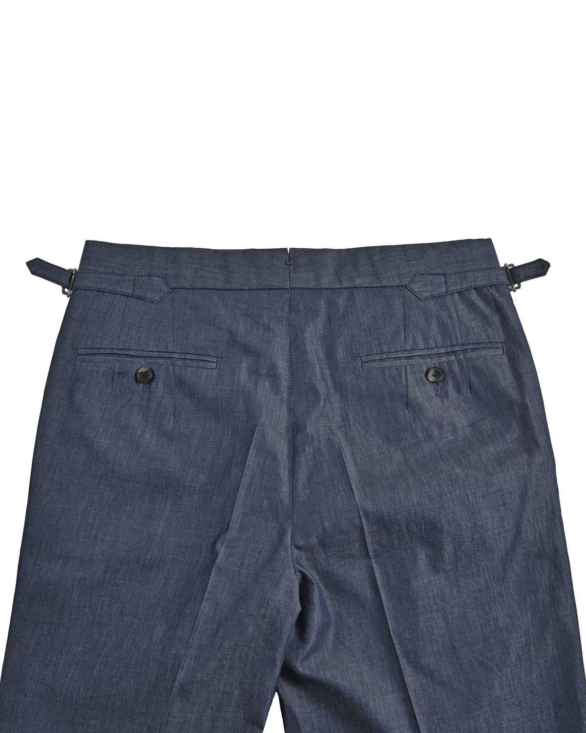 Navy Chambray Pant - 6