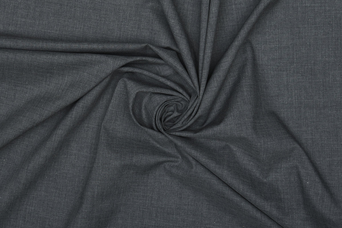 Getzner Grey Chambray Shirt - 5