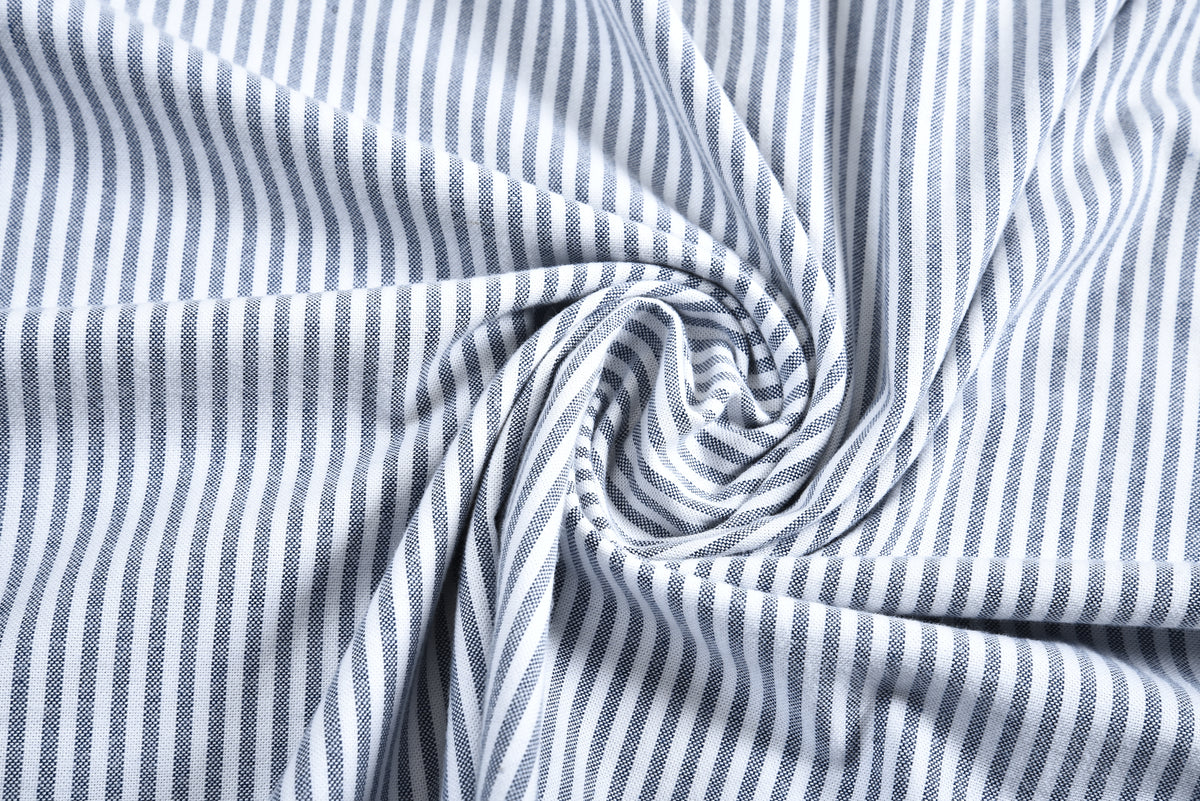 Dark Navy Bengal Stripes - 5