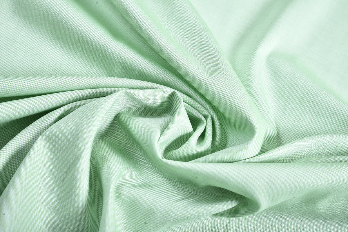Light Pistachio Green Dress Chambray Shirt - 2