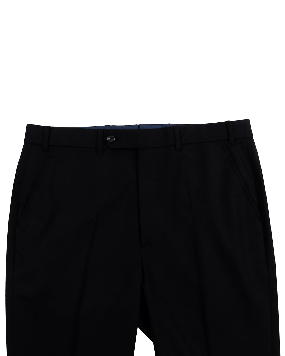 Dugdale Fine Worsted Pant- Black Plain - 2