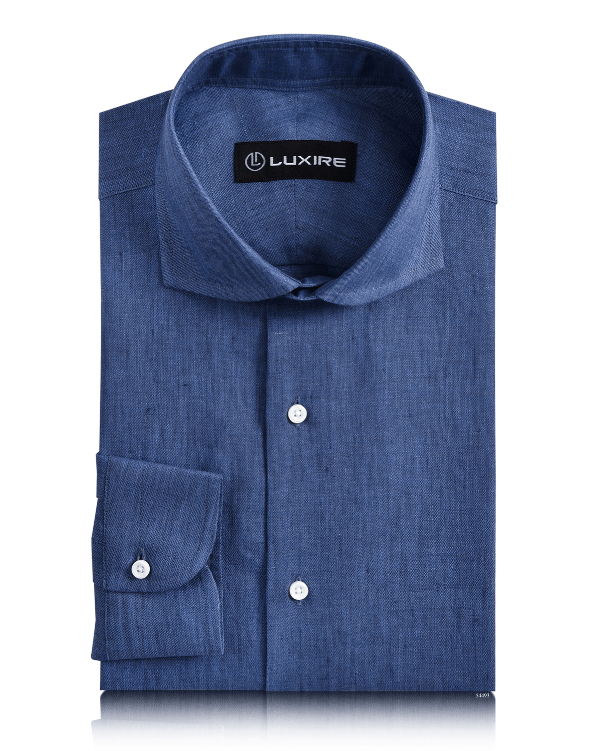 Cornflower Blue 100% linen Shirt - 1