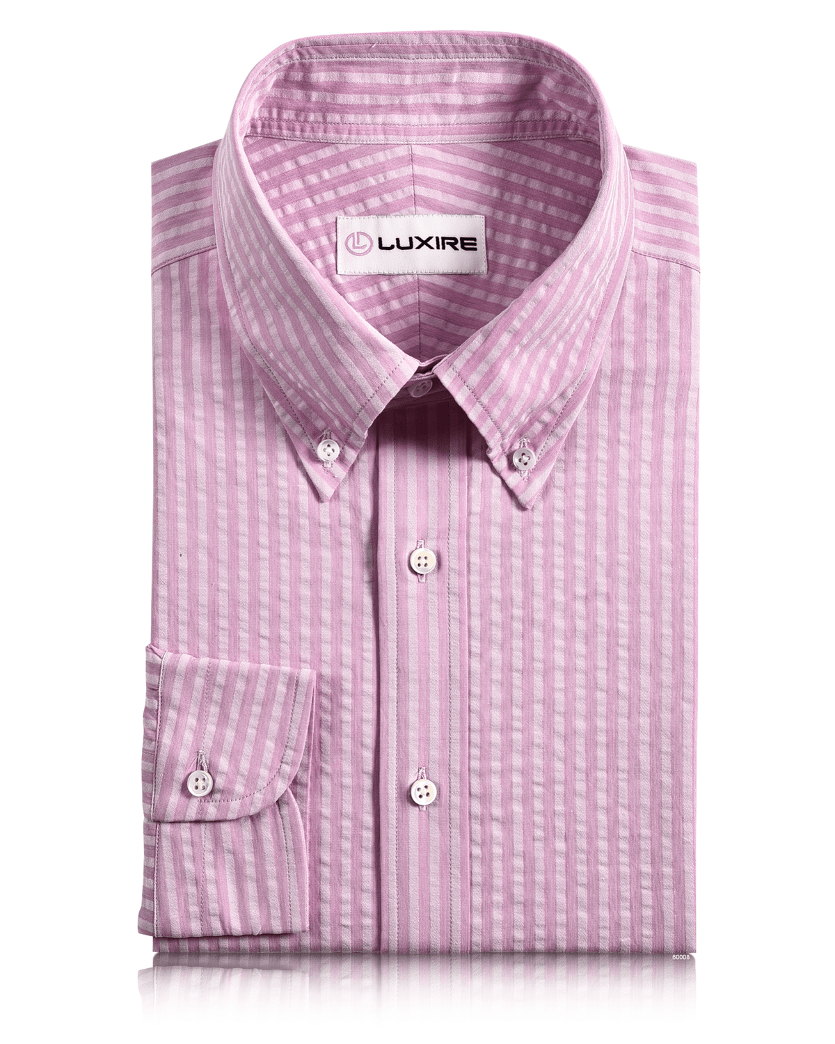 Magenta Stripes Seersucker - 1