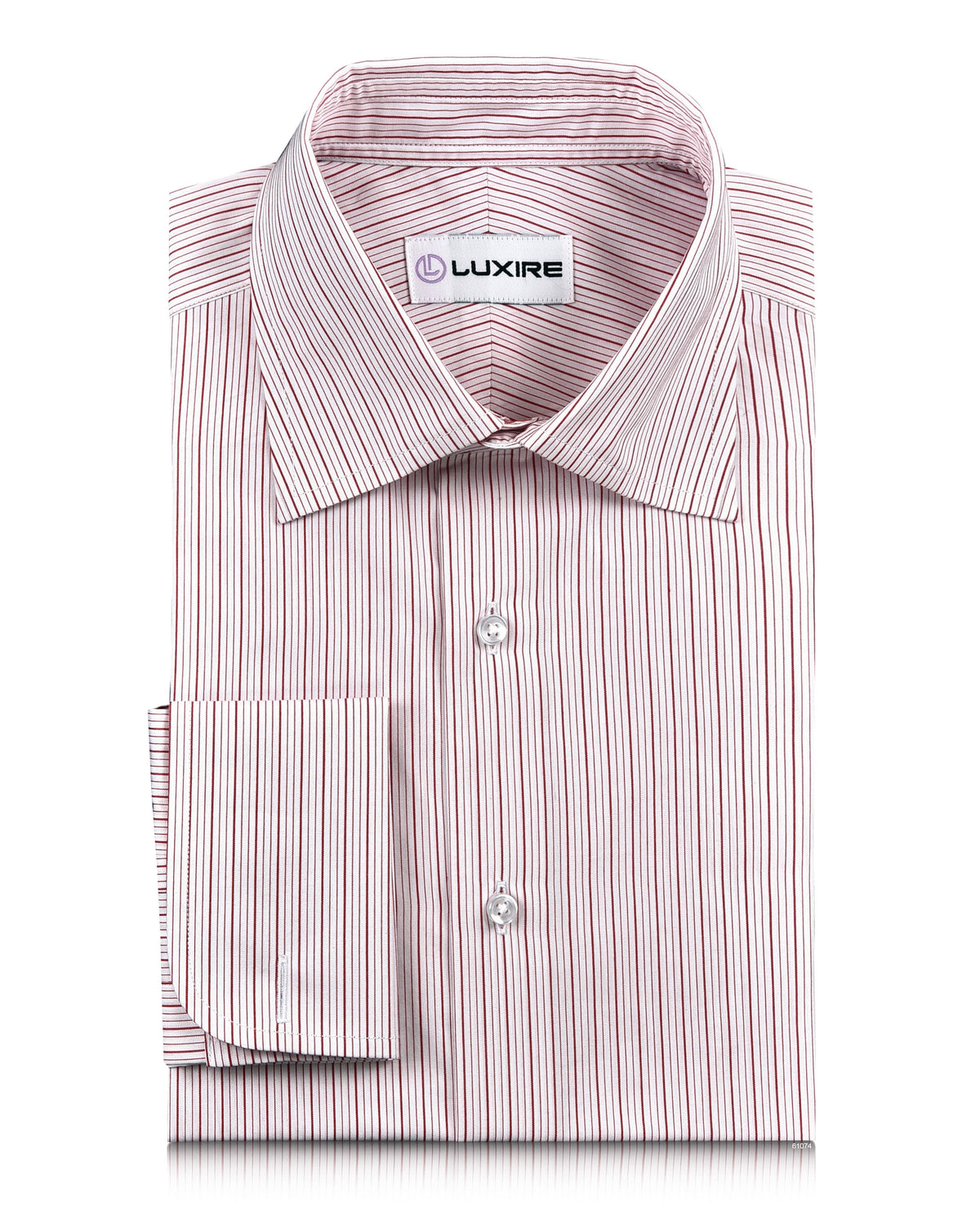 Red  Pinstripes Shirt - 1